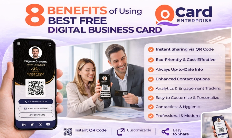 Looking for the Best Free Digital Business Card? Start in 60 Seconds