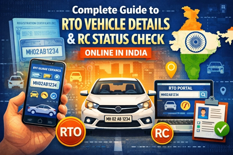 Complete Guide to RTO Vehicle Details & RC Status Check Online in India