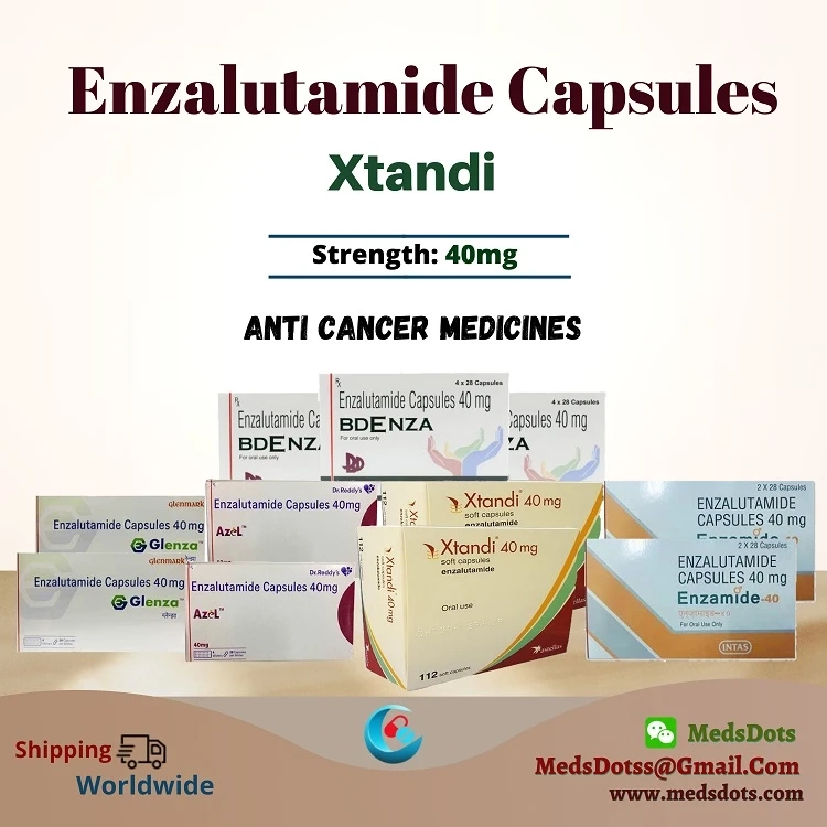 Buy Enzalutamide Brands Online | Bdenza Capsules Wholesale Price India | Generic Xtandi 40mg Supplier