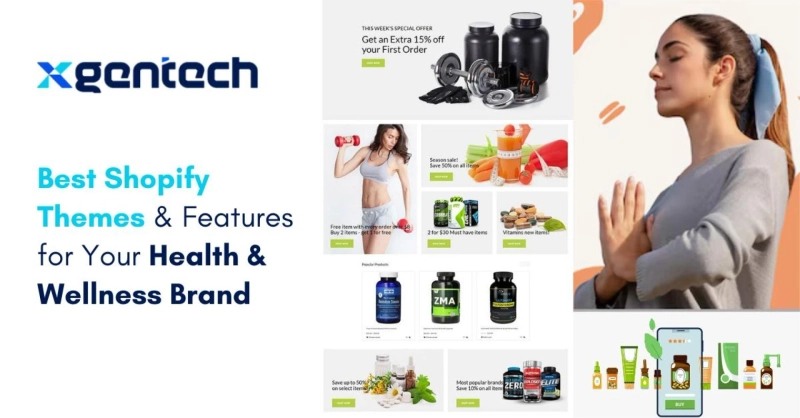 Choose the Best Shopify Themes to Grow Your Health & Wellness E-Commerce Brand 