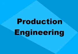 B.Tech Production Engineering