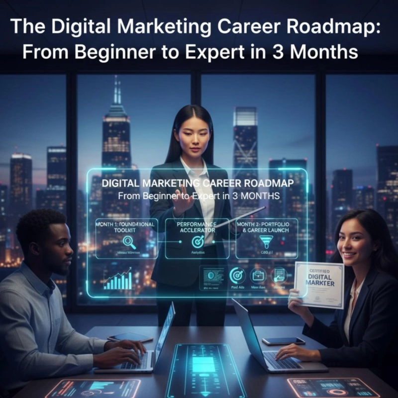 THE DIGITAL MARKETING CAREER ROADMAP: FROM BEGINEER TO EXPERT