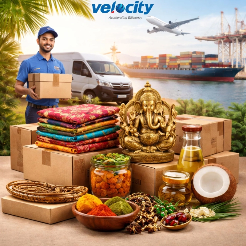 Seamless Export of Ayurvedic Soaps from Palakkad with Velocity Express