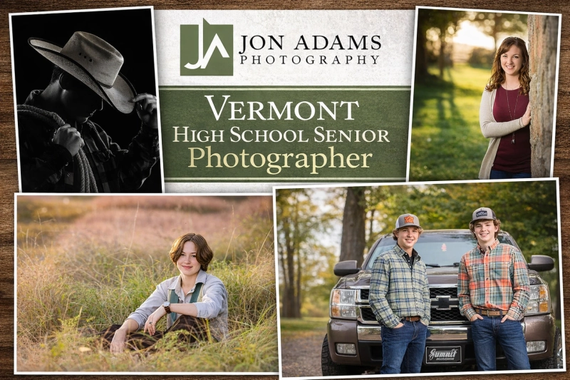 Senior Portrait Packages Vermont for Authentic Senior Style!
