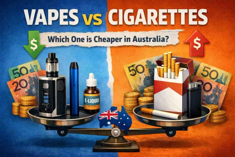 Vapes vs Cigarettes: Which One is Cheaper in Australia?
