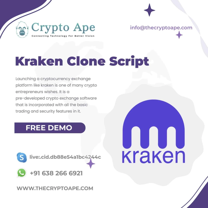What are the technology stack used behind our Kraken Clone script?