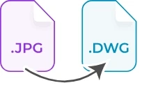 JPG to CAD Drawing Services