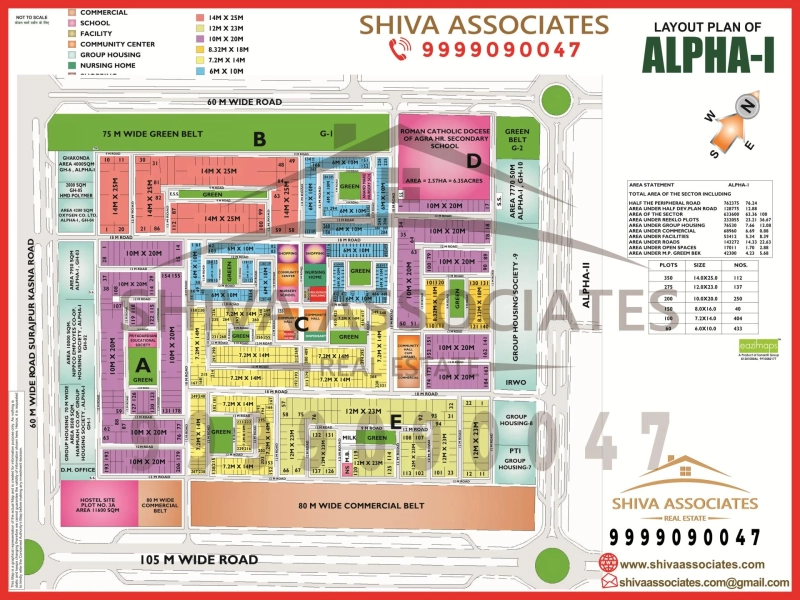 Residential Properties in Alpha 1, Greater Noida. Shiva Associates | Greater Noida Property Dealer