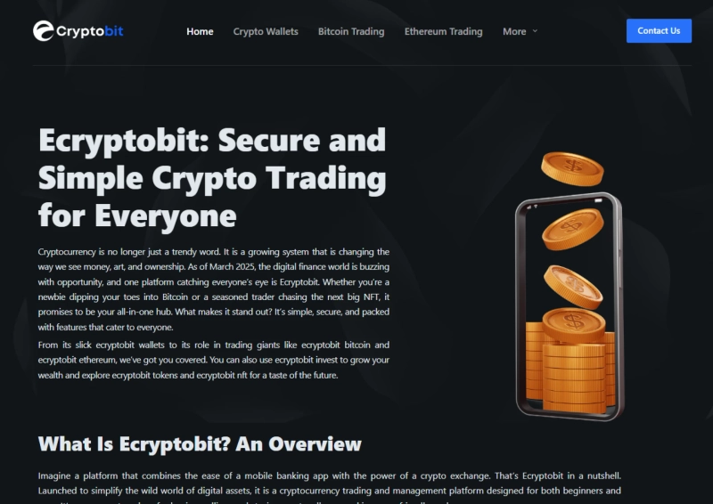 Welcome to eCryptoBit: Your Trusted Gateway to the World of Cryptocurrency