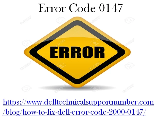 HOW TO FIX ERROR CODE 0147