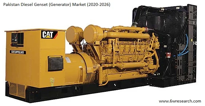 Pakistan Diesel Genset (Generator) Market (2020-2026) | Share, Overview, Revenue, Forecast & 6wresearch