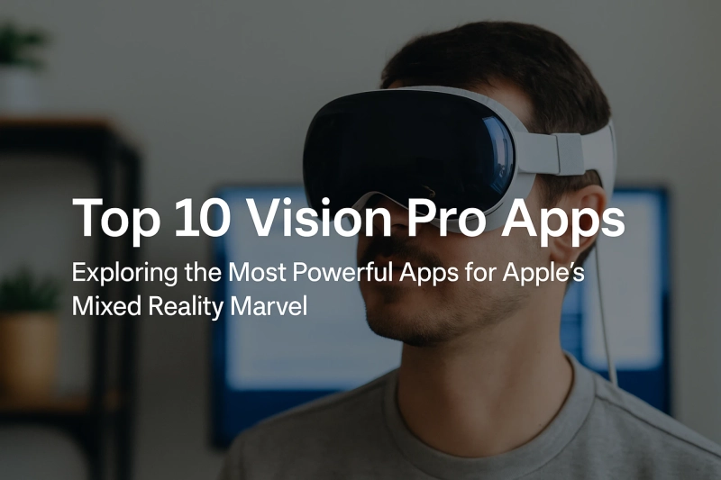 Top10 Vision Pro Apps: Exploring the Most Powerful Apps for Apple’s Mixed Reality Marvel