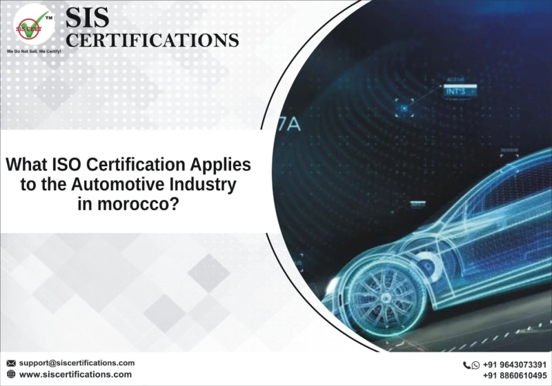 What ISO Certification Applies to the Automotive Industry in morocco?