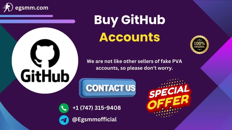 Buy Old GitHub Accounts with contributions History