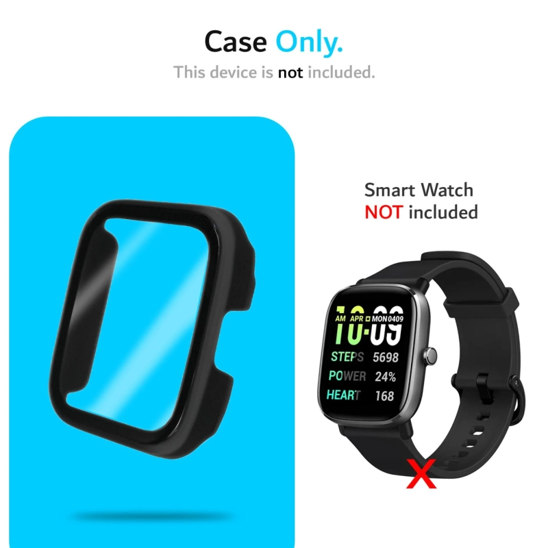 The Best Way to Protect Your Investment: Amazfit GTS Mini 2 Watch Case with Screen Protector.