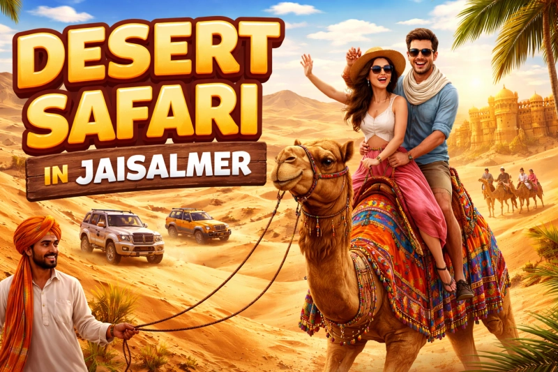 Jeep Safari in Jaisalmer: Thrilling Ride Across Thar Desert