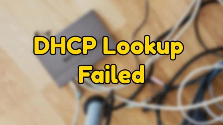 Fixed: DHCP Lookup Failed on Chromebook