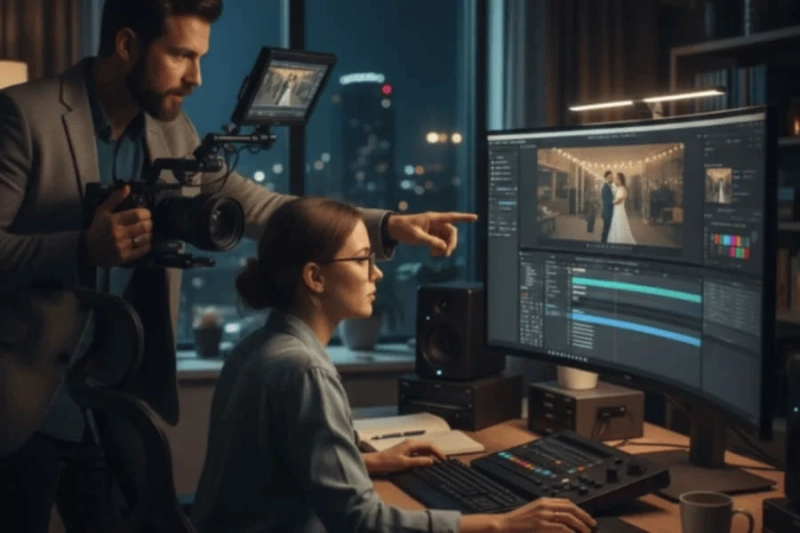 How Wedding Videographers and Editors Collaborate to Create Cinematic Films