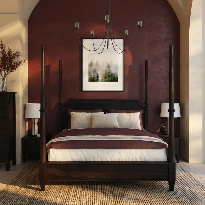 A Grand Bed That Redefines the Bedroom