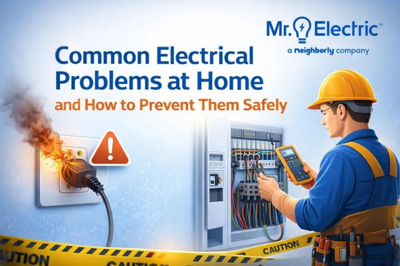 Common Electrical Problems at Home and How to Prevent Them Safely