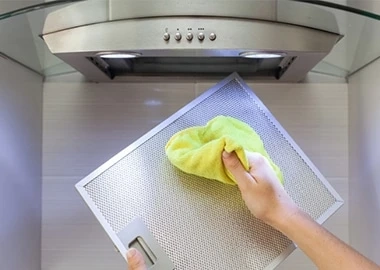 How to clean chimney filter at home without spending money