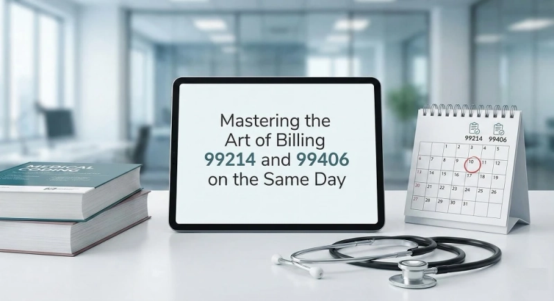 Mastering the Art of Billing 99214 and 99406 on the Same Day