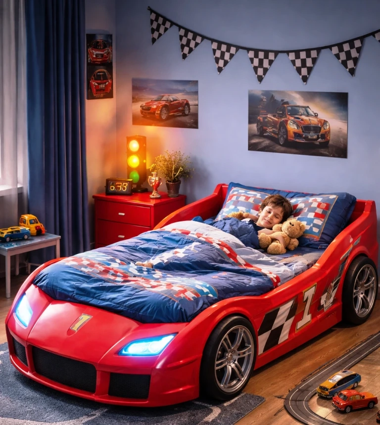Racing Car Beds for Kids: Where Bedtime Meets Big Dreams